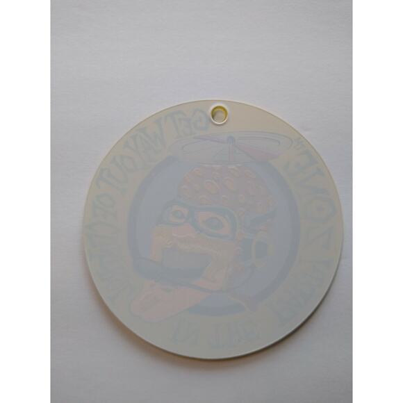 Party Zone Pinball Machine Large Keychain Original Plastic Game Promo 1991 - Picture 3 of 4